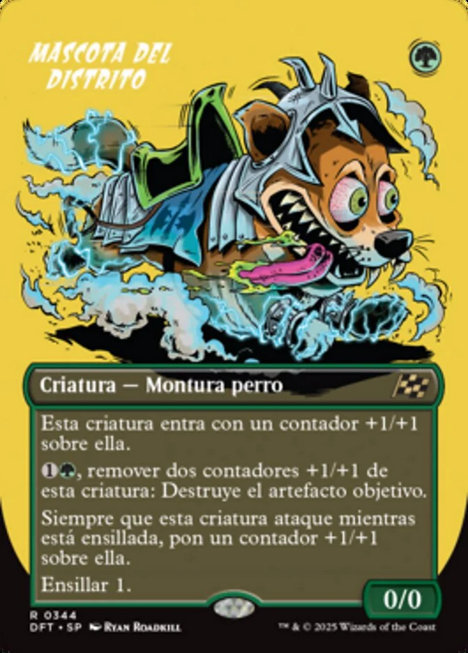 Mascota del distrito (Aetherdrift) - Magic: The Gathering in TCG Land