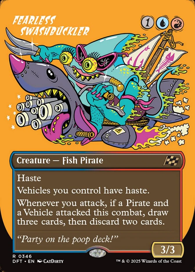 Fearless Swashbuckler (Aetherdrift) - Magic: The Gathering in TCG Land México