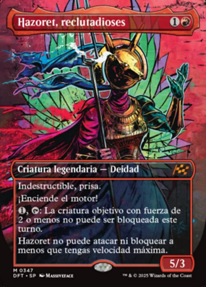 Hazoret, reclutadioses (Aetherdrift) - Magic: The Gathering in TCG Land
