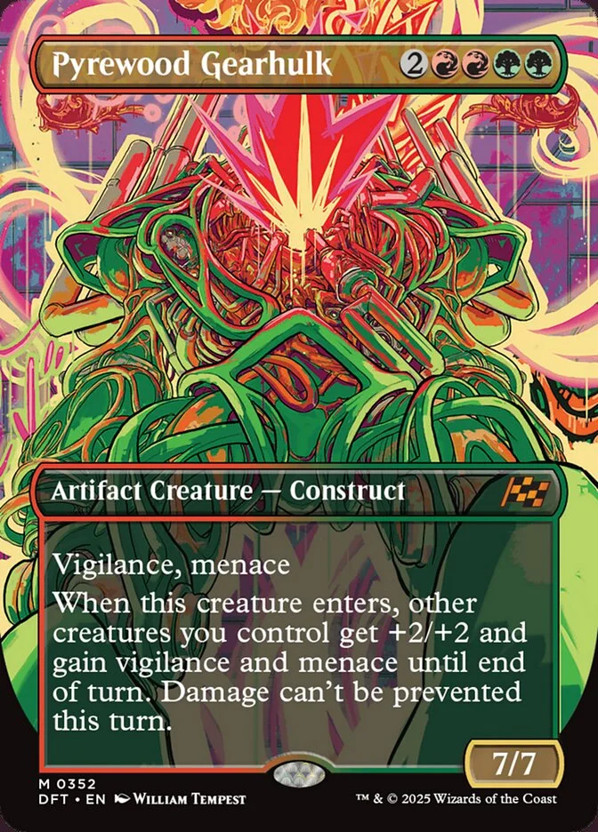 Pyrewood Gearhulk (Aetherdrift) - Magic: The Gathering in TCG Land México