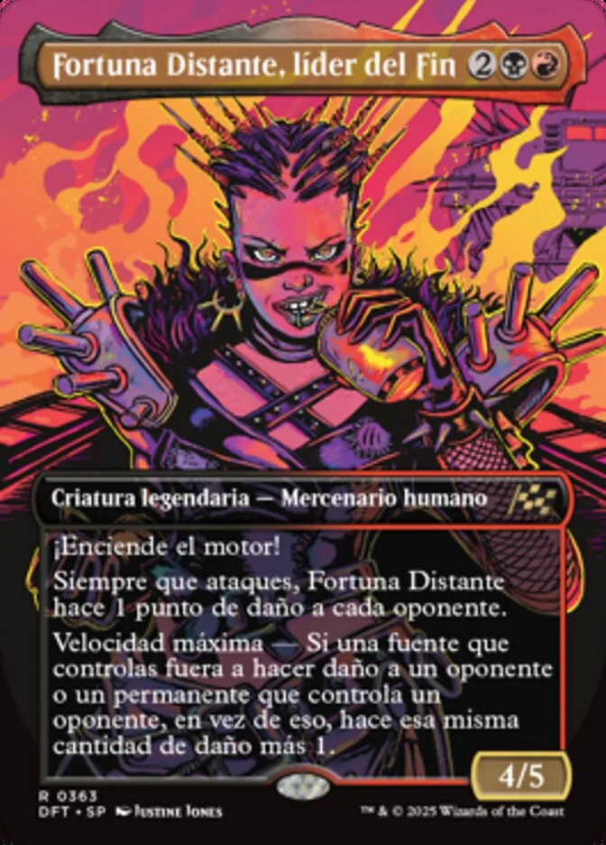 Fortuna Distante, líder del Fin (Aetherdrift) - Magic: The Gathering in TCG Land México