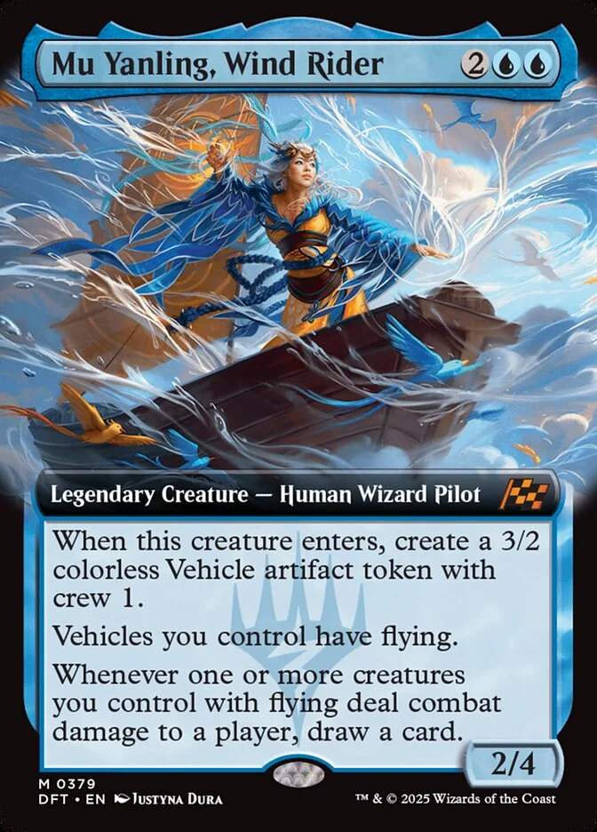 Mu Yanling, Wind Rider (Aetherdrift) - Magic: The Gathering in TCG Land