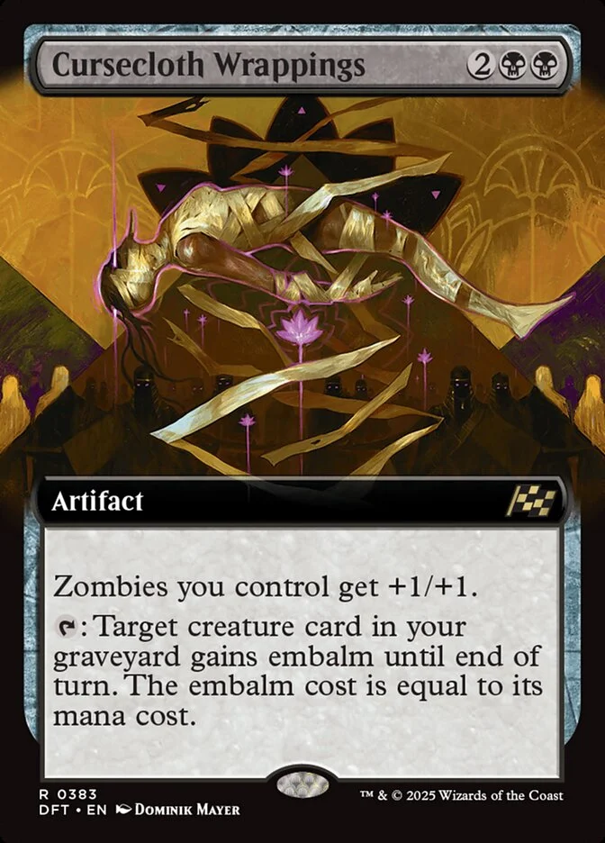 Cursecloth Wrappings (Aetherdrift) - Magic: The Gathering in TCG Land México