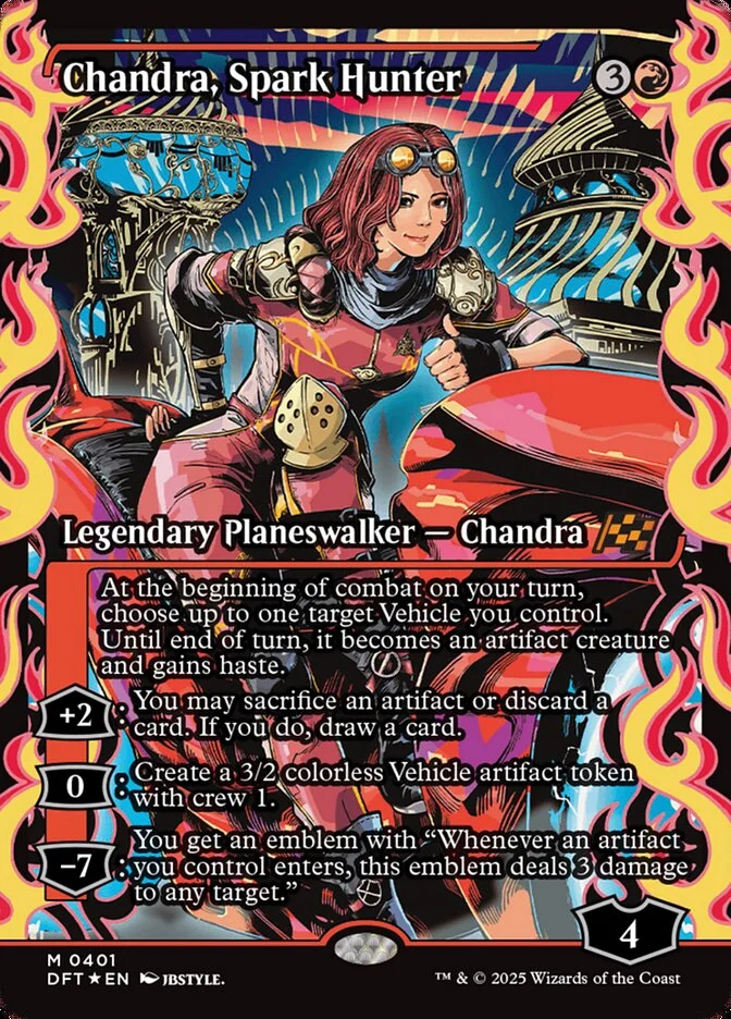 Chandra, Spark Hunter (Aetherdrift) - Magic: The Gathering in TCG Land