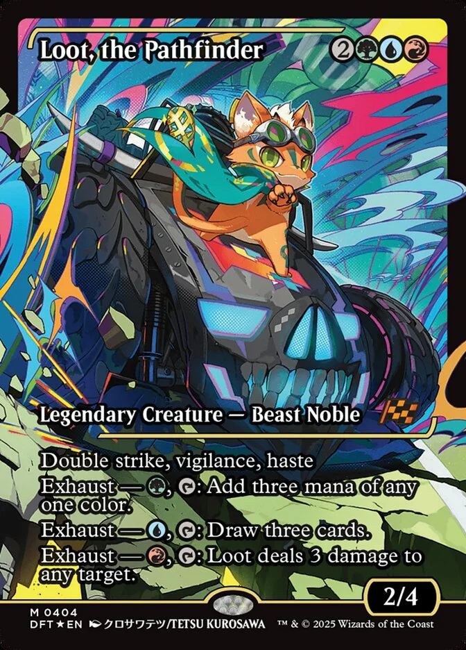 Loot, the Pathfinder (Aetherdrift) - Magic: The Gathering in TCG Land México