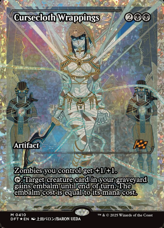Cursecloth Wrappings (Aetherdrift) - Magic: The Gathering in TCG Land México
