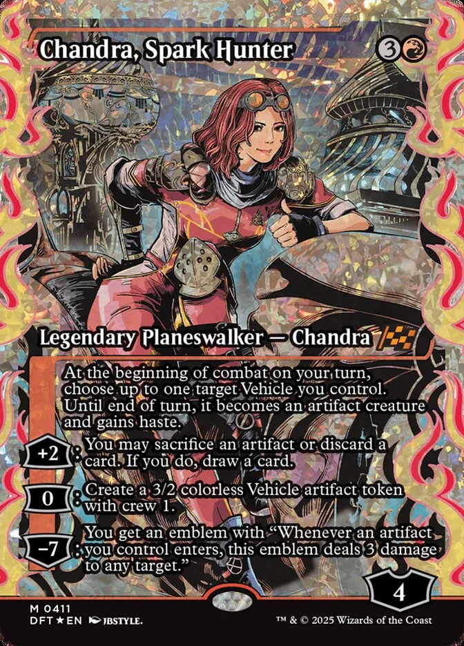 Chandra, Spark Hunter (Aetherdrift) - Magic: The Gathering in TCG Land