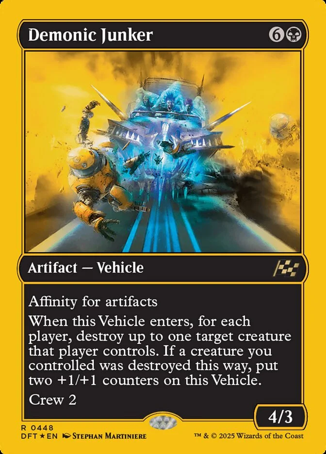 Demonic Junker (Aetherdrift) - Magic: The Gathering in TCG Land México