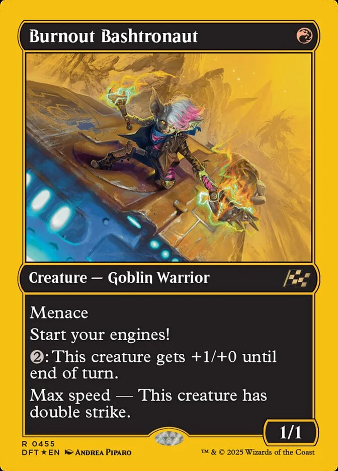 Burnout Bashtronaut (Aetherdrift) - Magic: The Gathering in TCG Land México