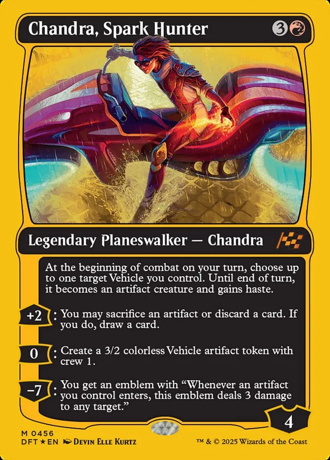 Chandra, Spark Hunter (Aetherdrift) - Magic: The Gathering in TCG Land
