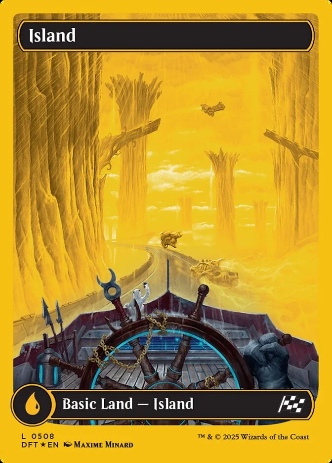 Island (Aetherdrift) - Magic: The Gathering in TCG Land