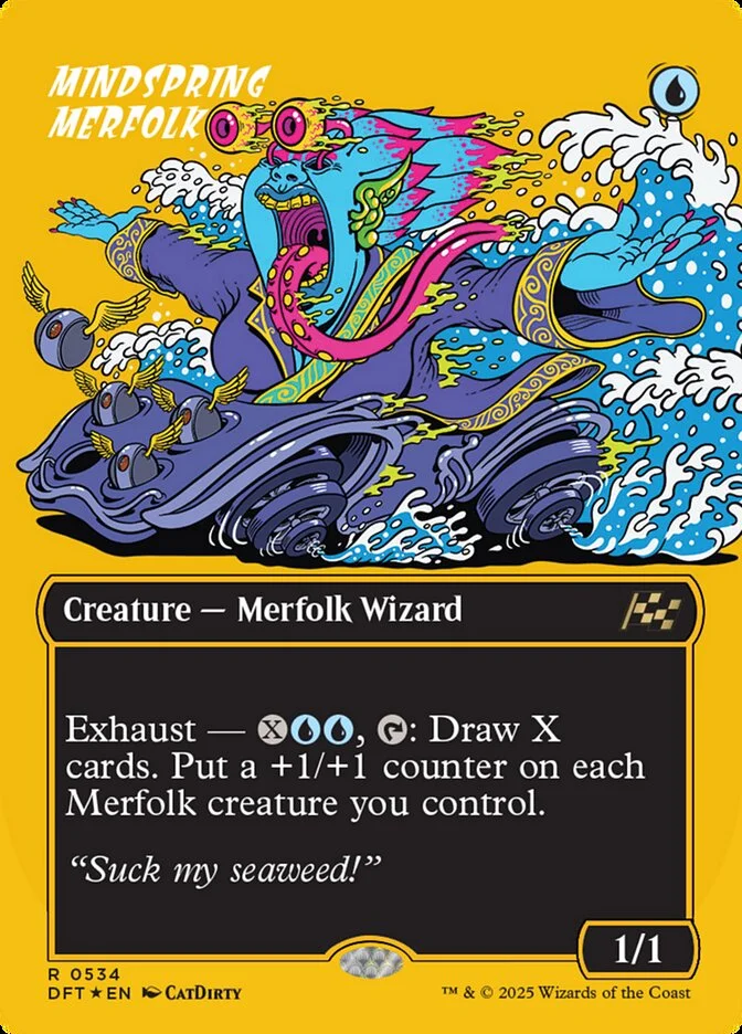 Mindspring Merfolk (Aetherdrift) - Magic: The Gathering in TCG Land México