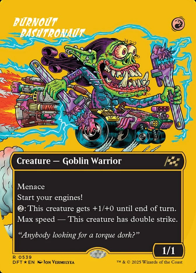 Burnout Bashtronaut (Aetherdrift) - Magic: The Gathering in TCG Land México