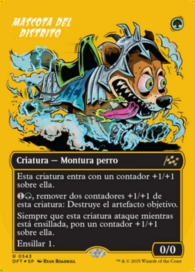 Mascota del distrito (Aetherdrift) - Magic: The Gathering in TCG Land