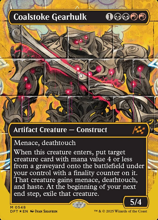Coalstoke Gearhulk (Aetherdrift) - Magic: The Gathering in TCG Land