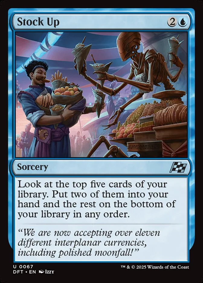 Stock Up (Aetherdrift) - Magic: The Gathering in TCG Land