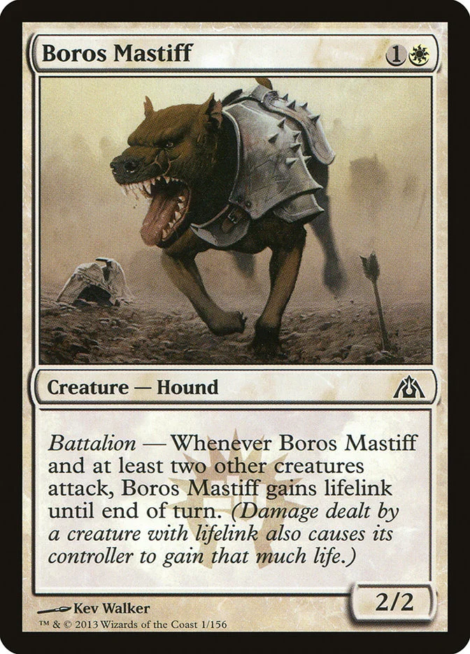 Boros Mastiff (Dragon's Maze) - Magic: The Gathering in TCG Land