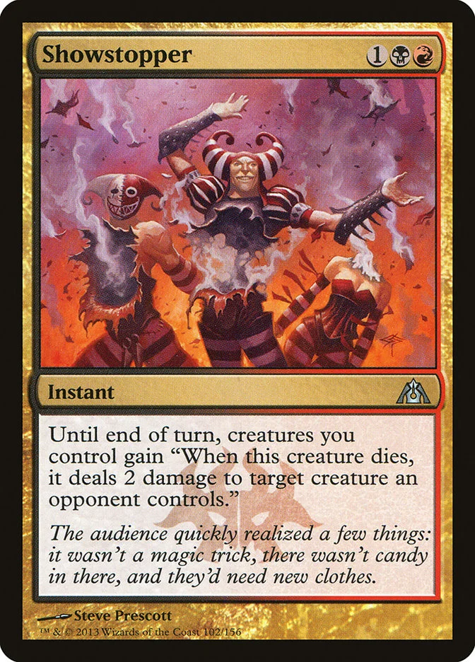 Showstopper (Dragon's Maze) - Magic: The Gathering in TCG Land México