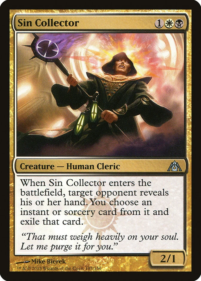 Sin Collector (Dragon's Maze) - Magic: The Gathering in TCG Land México