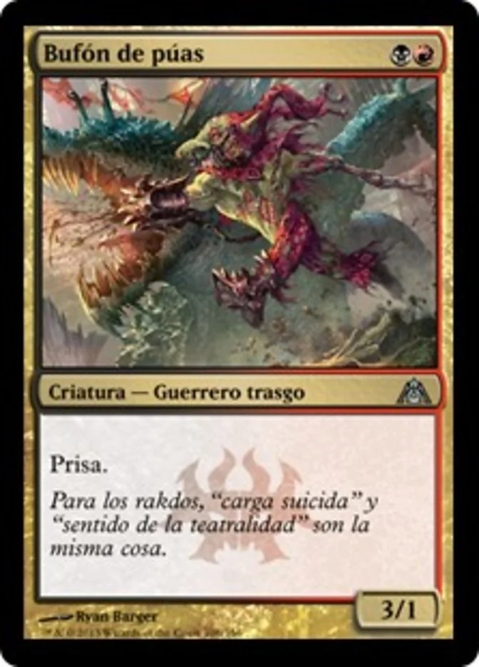 Bufón de púas (Dragon's Maze) - Magic: The Gathering in TCG Land