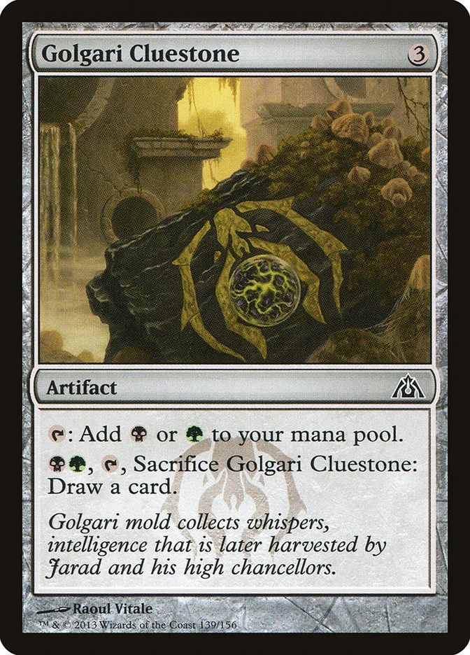 Golgari Cluestone (Dragon's Maze) - Magic: The Gathering in TCG Land