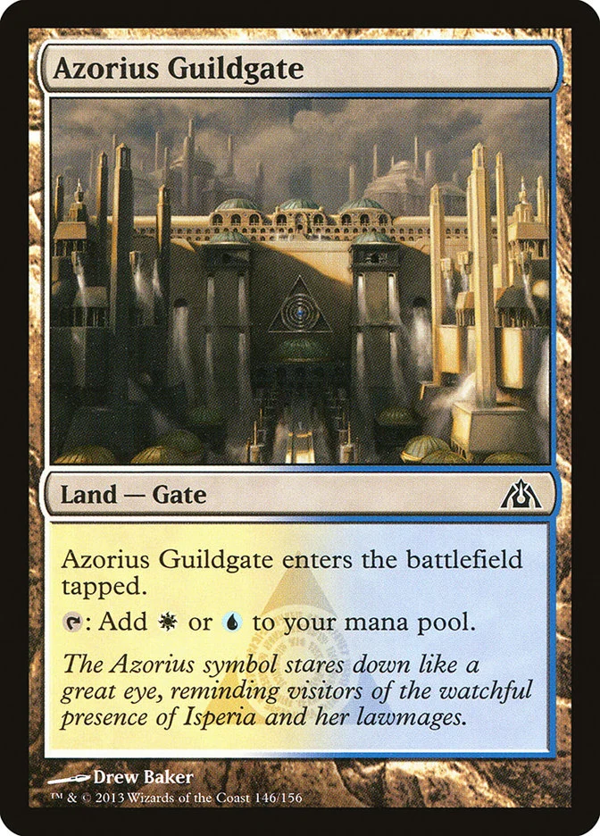 Azorius Guildgate (Dragon's Maze) - Magic: The Gathering in TCG Land México