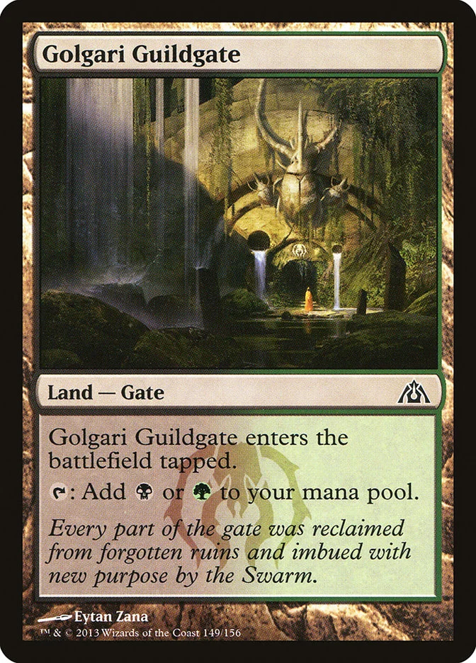 Golgari Guildgate (Dragon's Maze) - Magic: The Gathering in TCG Land