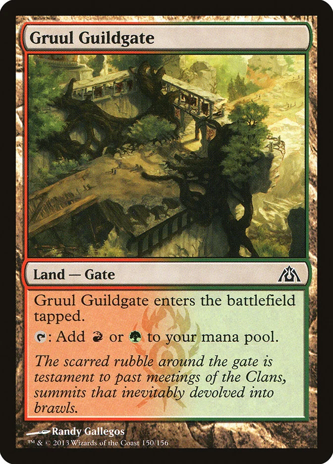 Gruul Guildgate (Dragon's Maze) - Magic: The Gathering in TCG Land