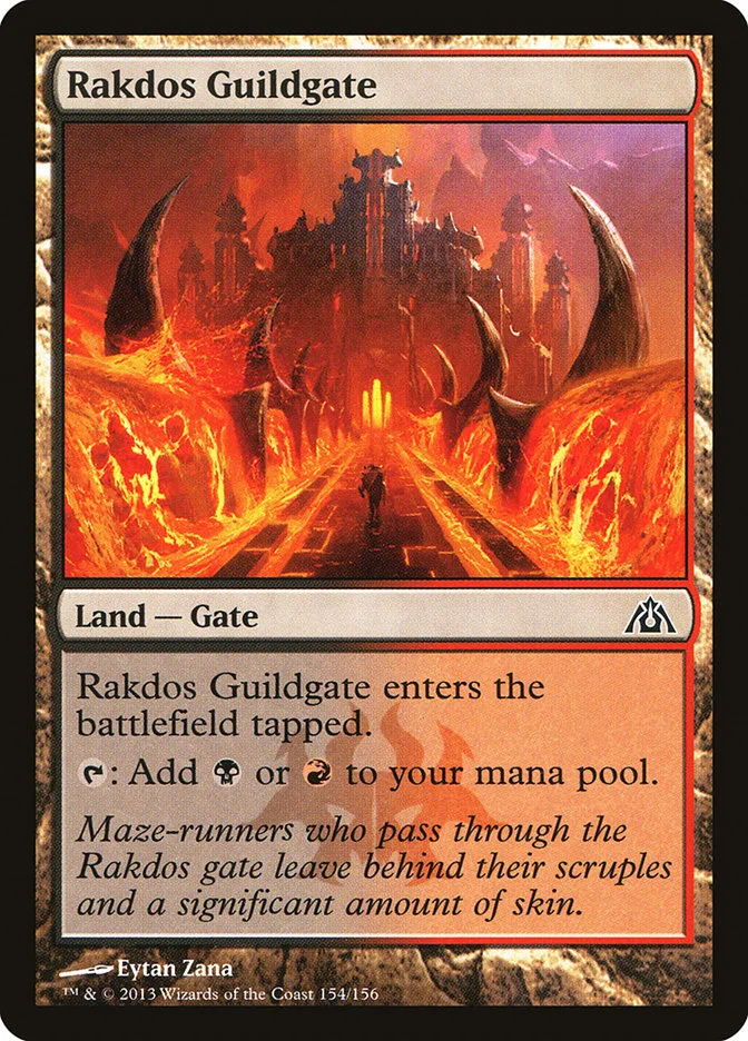 Rakdos Guildgate (Dragon's Maze) - Magic: The Gathering in TCG Land México