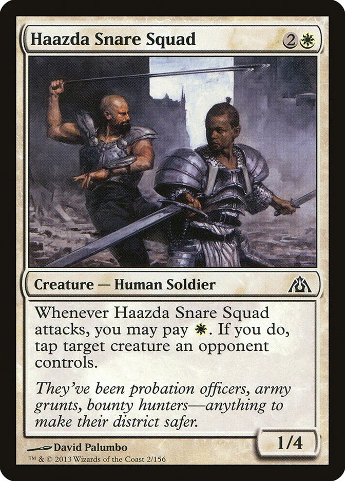 Haazda Snare Squad (Dragon's Maze) - Magic: The Gathering in TCG Land