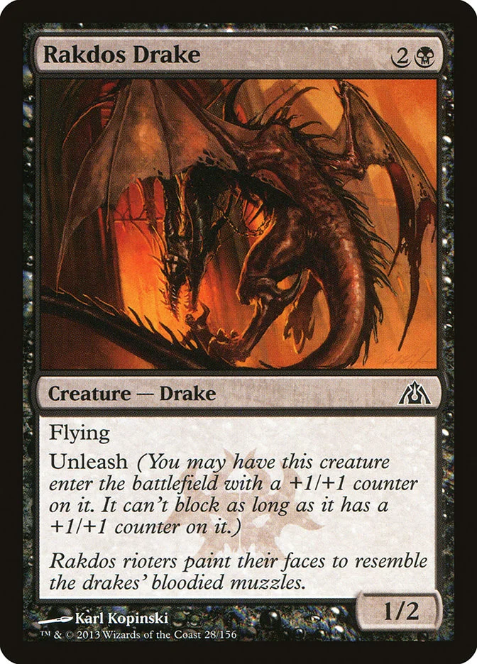 Rakdos Drake (Dragon's Maze) - Magic: The Gathering in TCG Land