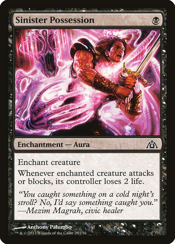 Sinister Possession (Dragon's Maze) - Magic: The Gathering in TCG Land