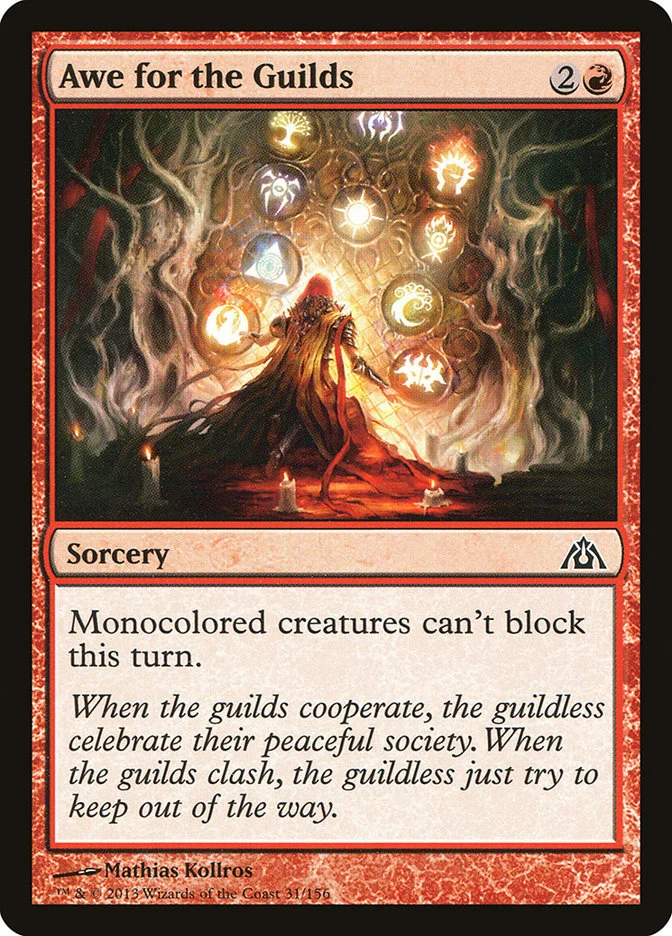 Awe for the Guilds (Dragon's Maze) - Magic: The Gathering in TCG Land