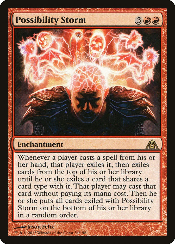 Possibility Storm (Dragon's Maze) - Magic: The Gathering in TCG Land