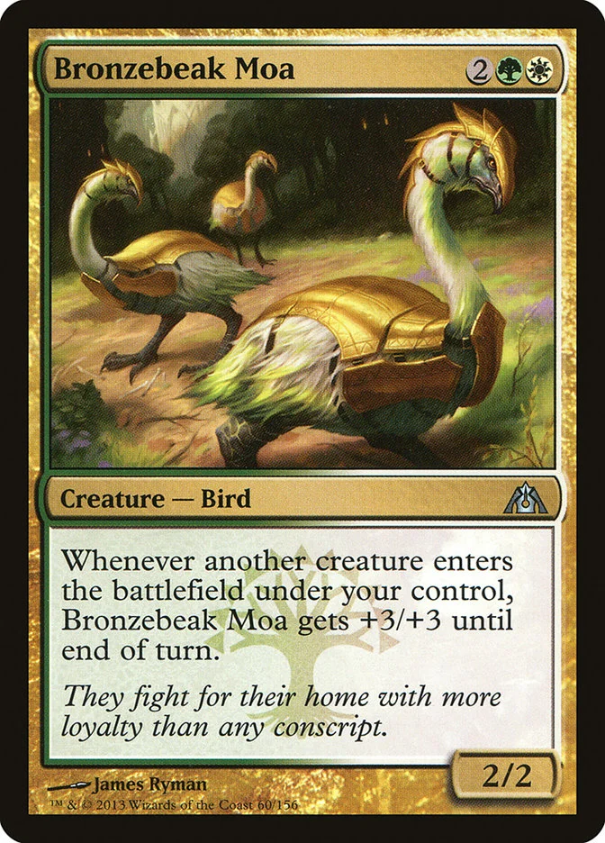 Bronzebeak Moa (Dragon's Maze) - Magic: The Gathering in TCG Land