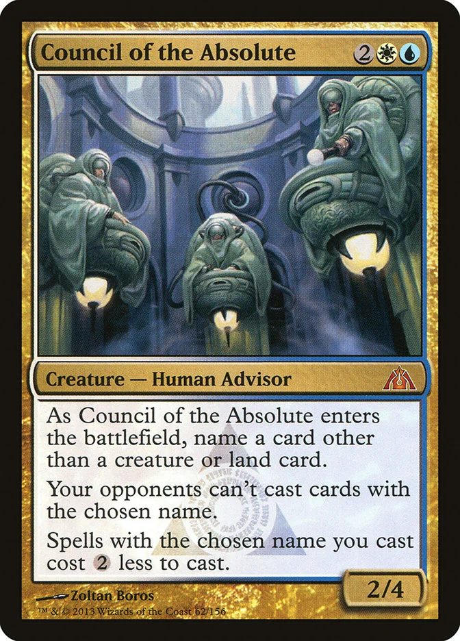 Council of the Absolute (Dragon's Maze) - Magic: The Gathering in TCG Land