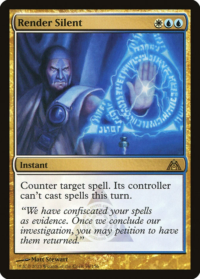 Render Silent (Dragon's Maze) - Magic: The Gathering in TCG Land