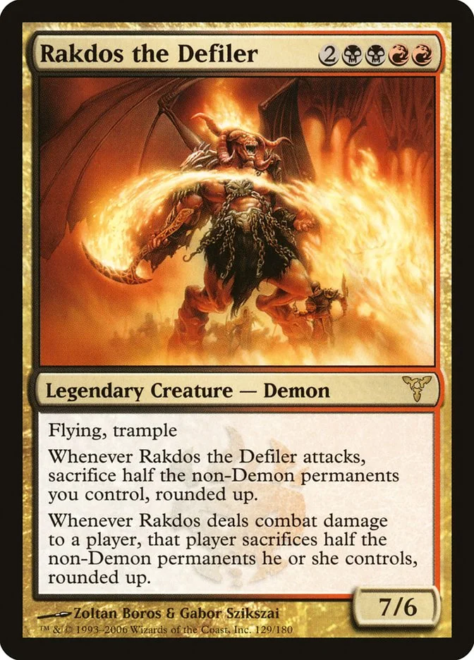 Rakdos the Defiler (Dissension) - Magic: The Gathering in TCG Land México