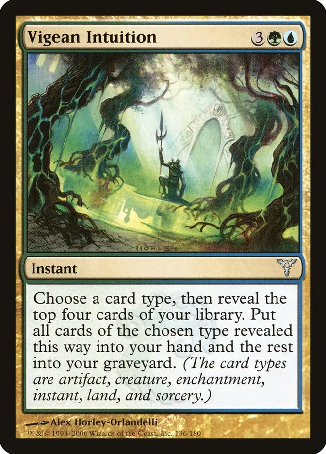 Vigean Intuition (Dissension) - Magic: The Gathering in TCG Land