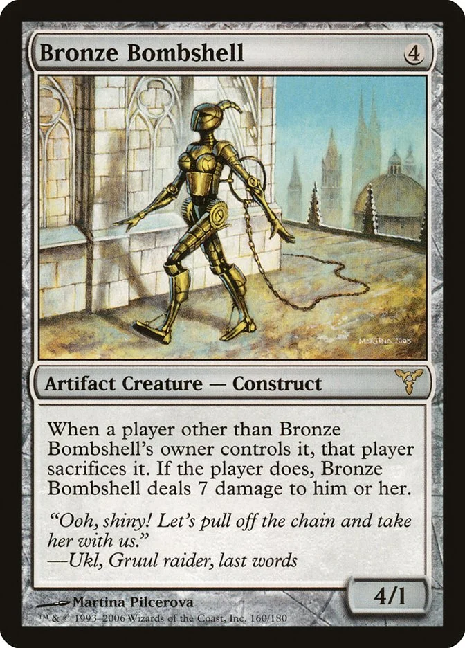 Bronze Bombshell (Dissension) - Magic: The Gathering in TCG Land