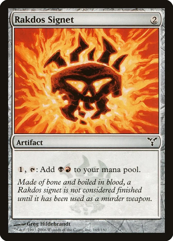Rakdos Signet (Dissension) - Magic: The Gathering in TCG Land