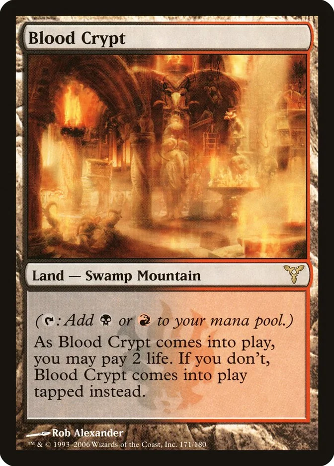 Blood Crypt (Dissension) - Magic: The Gathering in TCG Land México