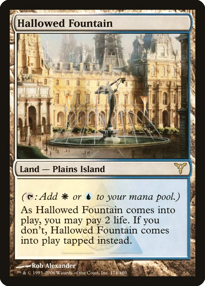 Hallowed Fountain (Dissension) - Magic: The Gathering in TCG Land