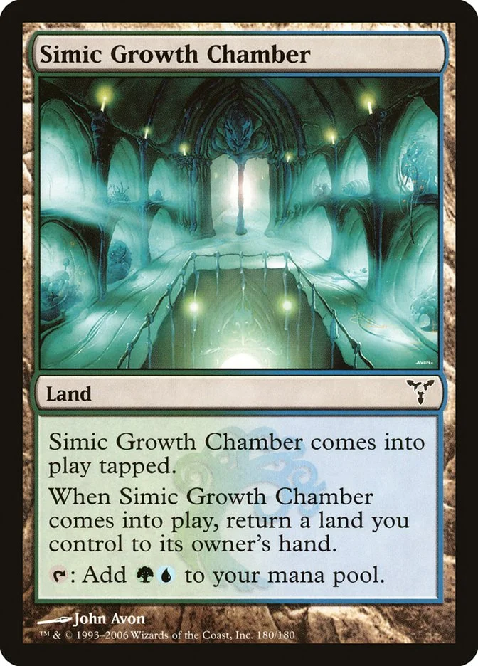 Simic Growth Chamber (Dissension) - Magic: The Gathering in TCG Land México