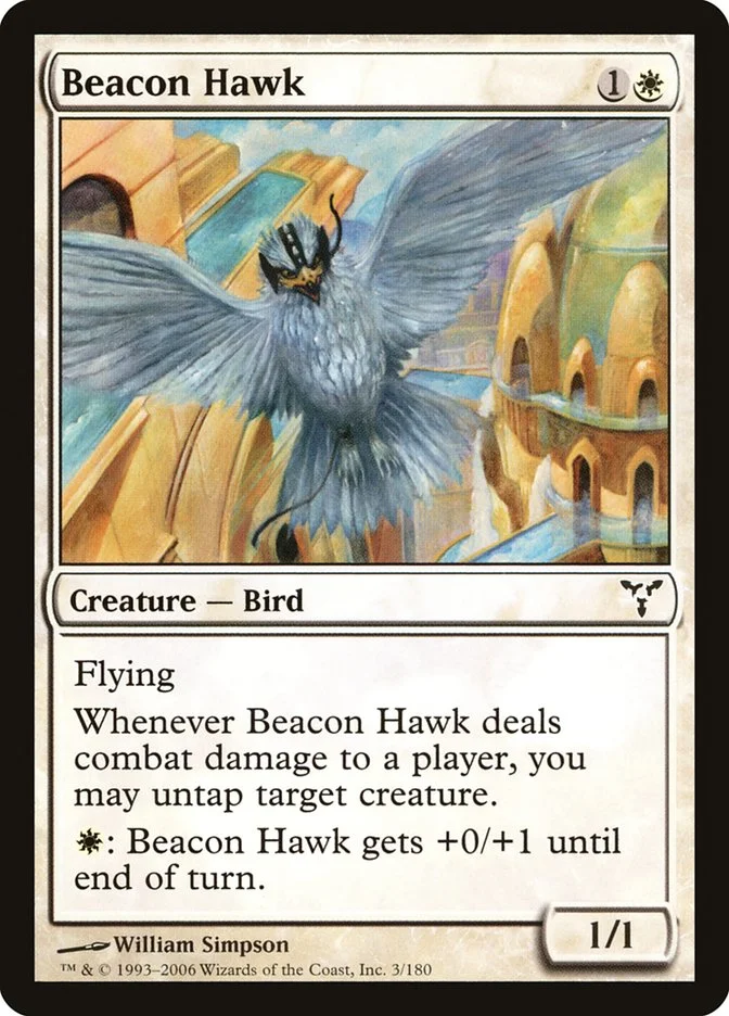 Beacon Hawk (Dissension) - Magic: The Gathering in TCG Land México