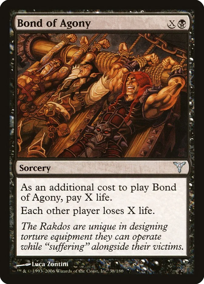 Bond of Agony (Dissension) - Magic: The Gathering in TCG Land México