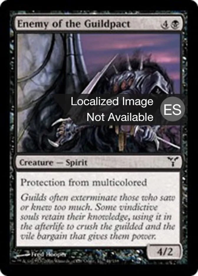 Enemigo del Pacto entre gremios (Dissension) - Magic: The Gathering in TCG Land