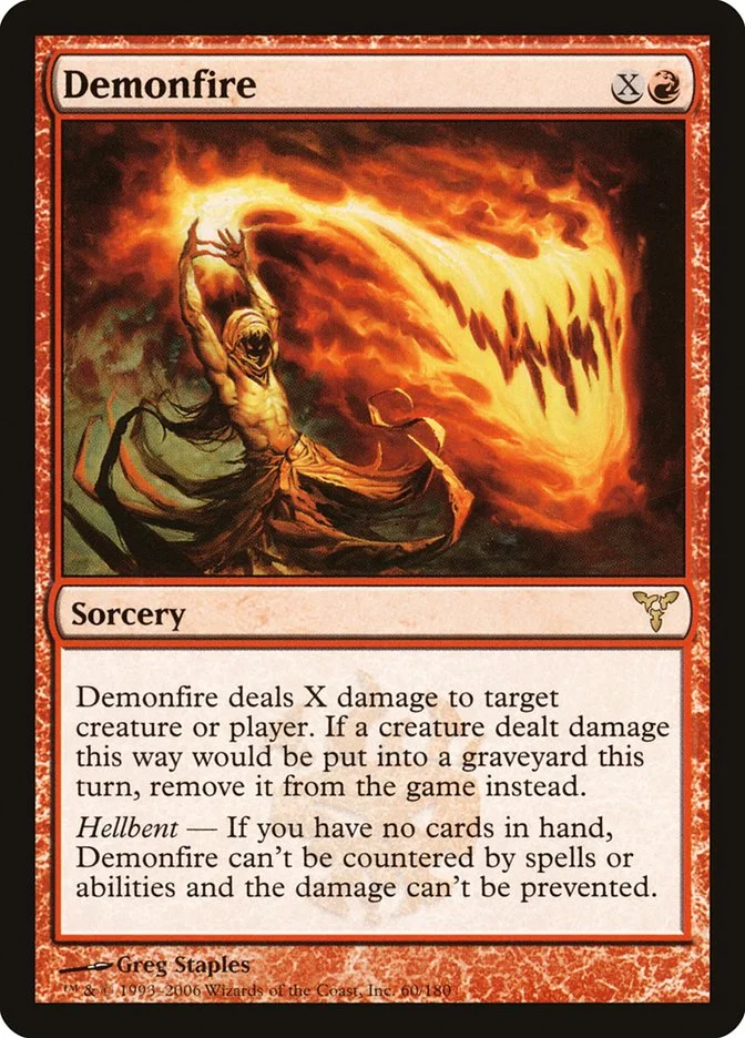 Demonfire (Dissension) - Magic: The Gathering in TCG Land México