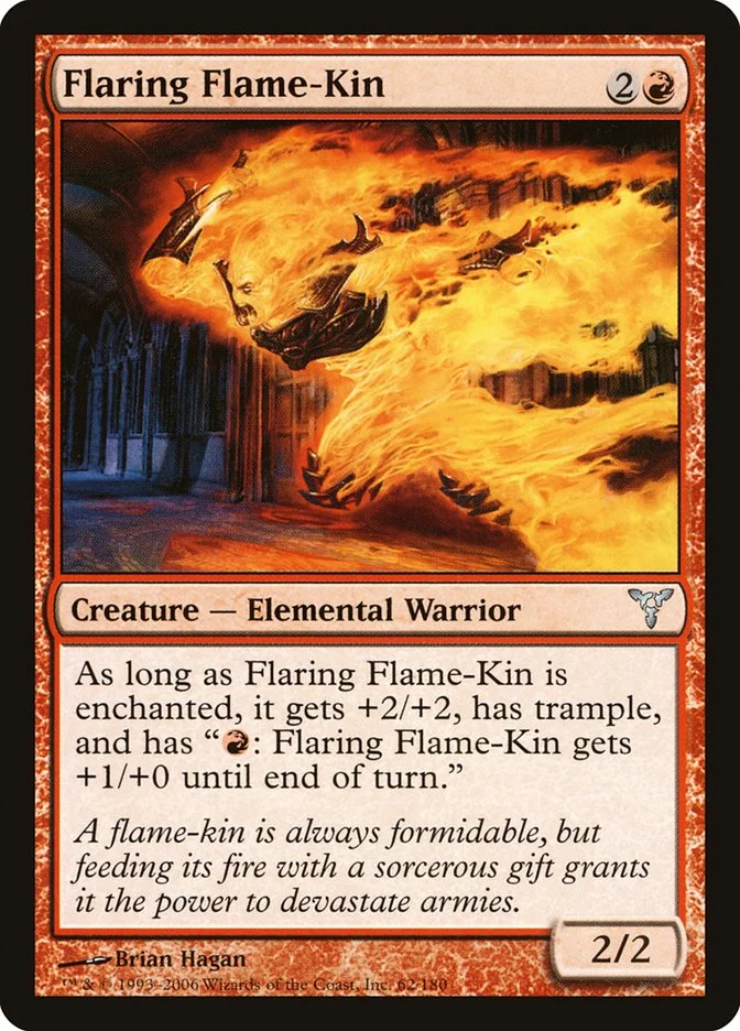 Flaring Flame-Kin (Dissension) - Magic: The Gathering in TCG Land