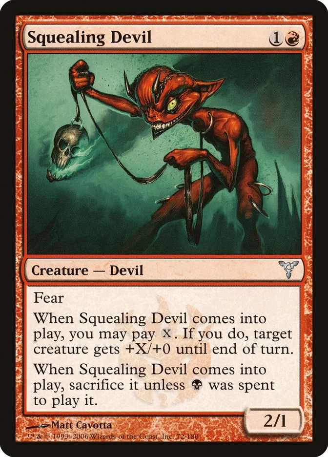Squealing Devil (Dissension) - Magic: The Gathering in TCG Land México